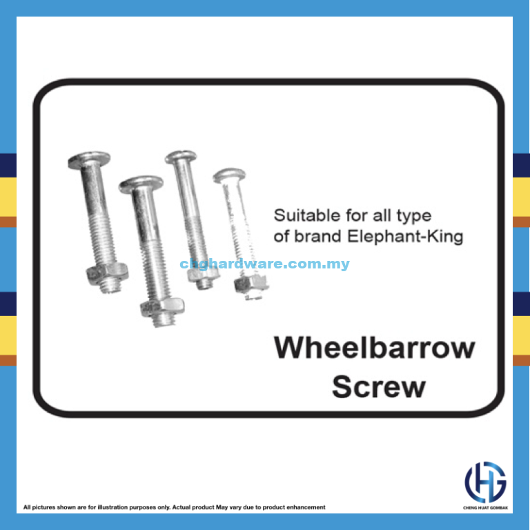 Wheelbarrow Bolt & Nut chghardware