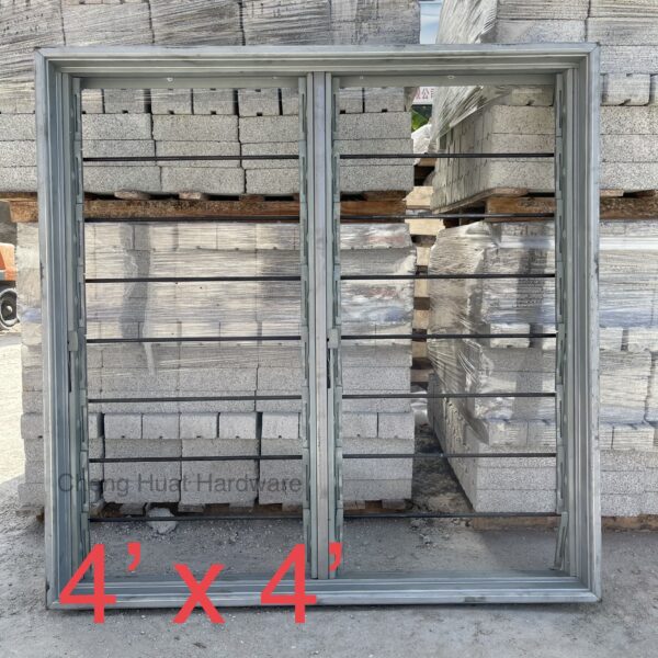 Metal Windows Frame 4' x 4' - chghardware