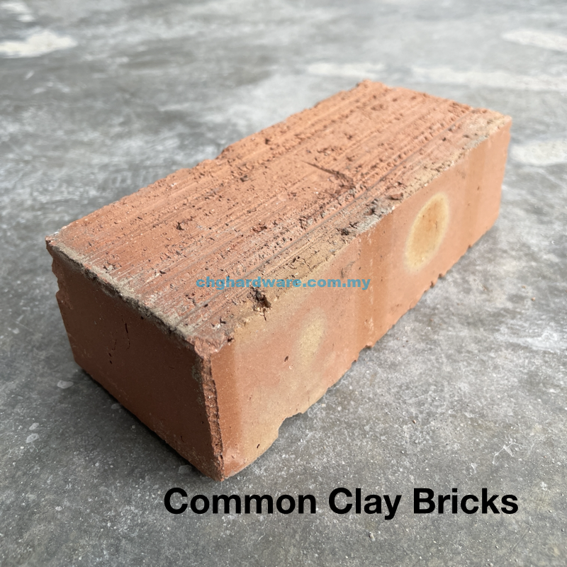 Claay Bricks Common Clay Bricks / Batu Merah - chghardware