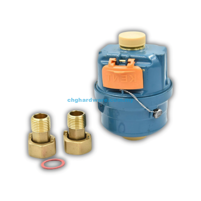 Kent Meters GKM Greorge Kent (Brass) Water Meter - chghardware