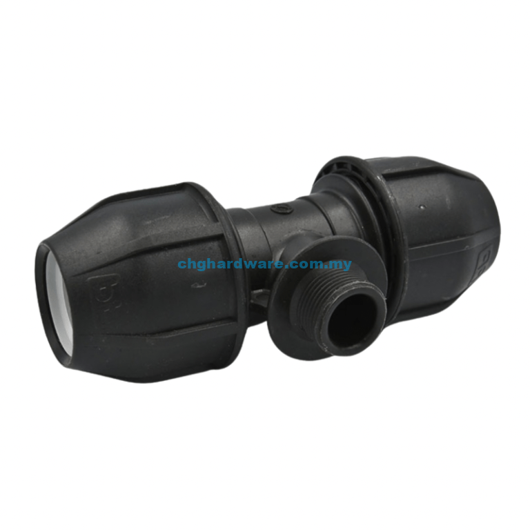 Poly Fittings (Male Threaded Tee) - chghardware
