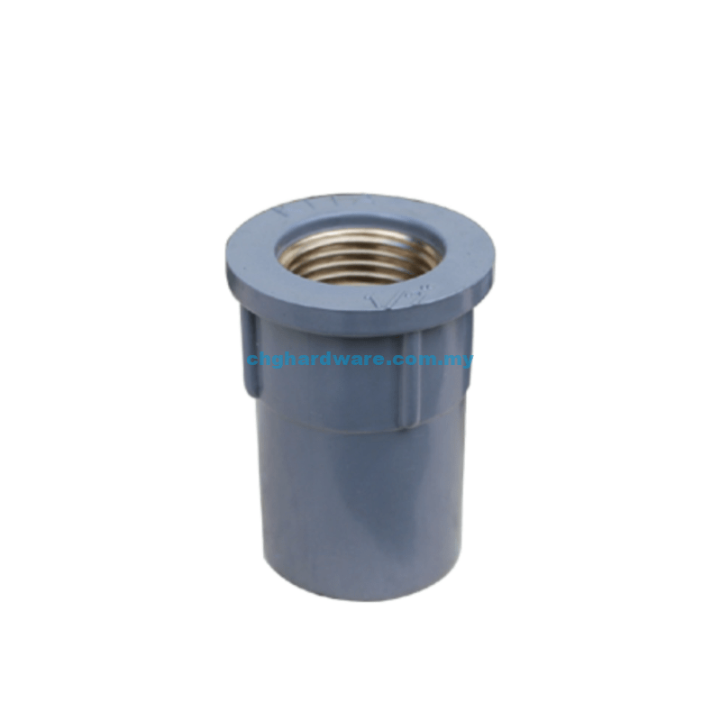 PVC Pipe Fitting (PT Socket With Brass Threaded 1/2