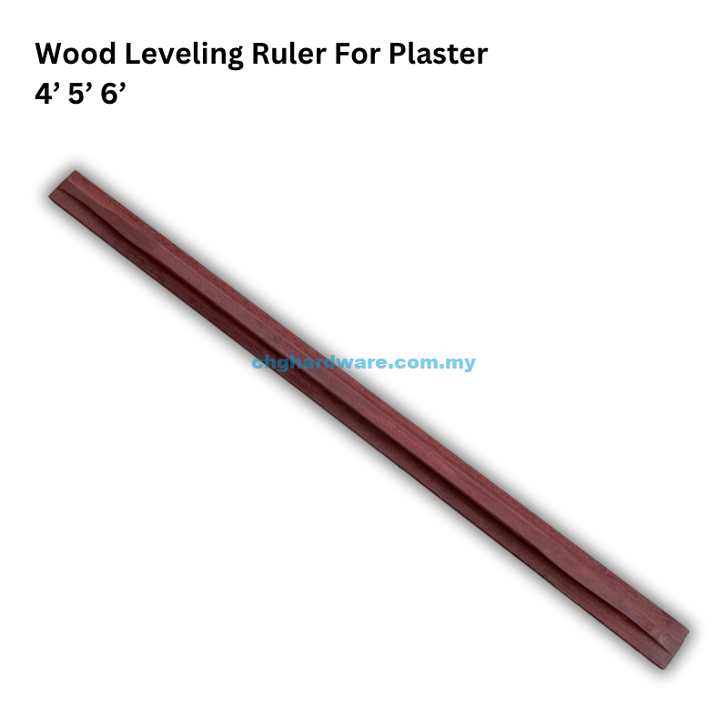 Wood Leveling Ruler For Plaster - chghardware